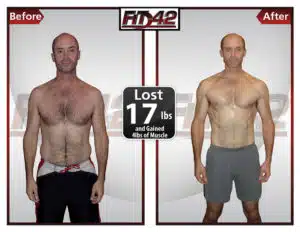 Change your life in 42 days - before and after fitness transformation