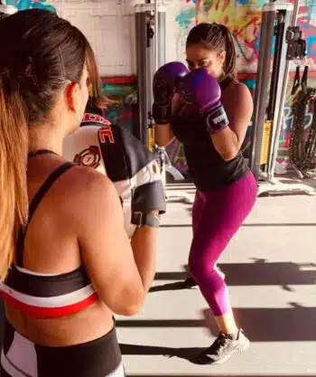 Kickboxing HIIT classes La Quinta Palm Springs - women's cardio boxing workout