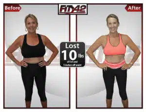 Weight loss gym La Quinta - member body transformation results