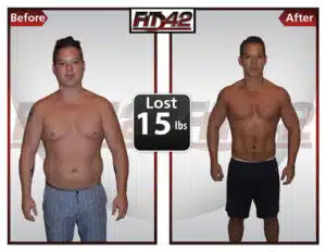 Weight loss transformation La Quinta - personal training results