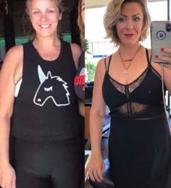 Fit In 42 Fitness Gym - Lean mommy makeover - Female member before and after picture